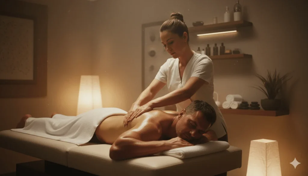 Derin Doku Masajı Shine Spa Ayrıcalığı - Shine Spa derin doku masajı shine spa çorlu masaj salonu